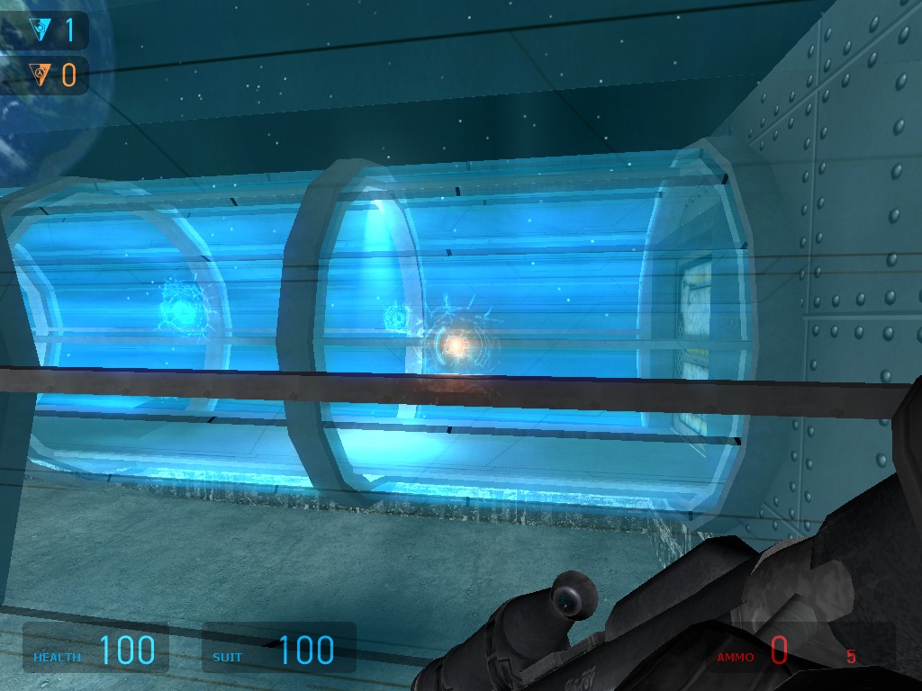 You can shoot someone through the tubes.